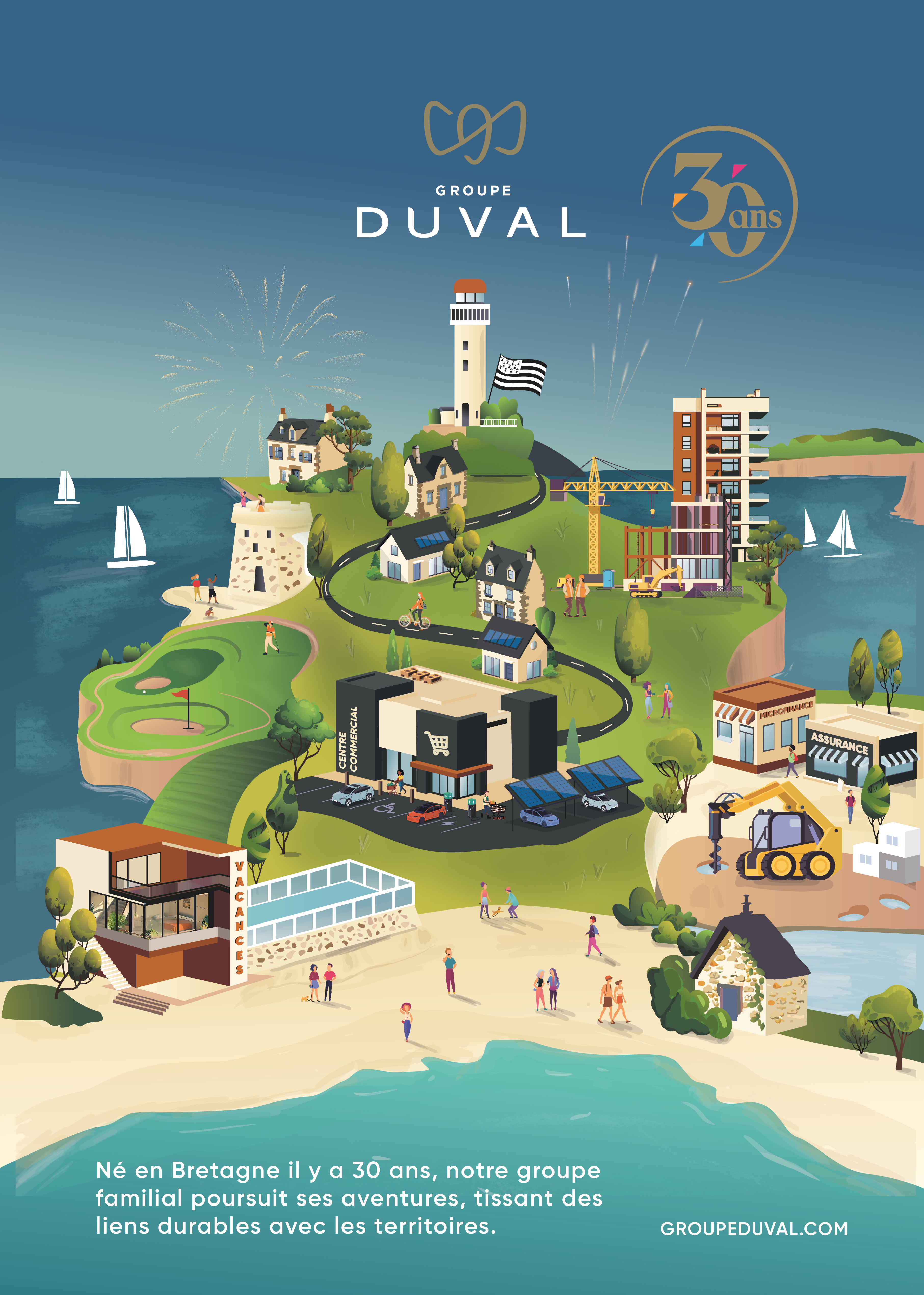 Illustration publicité